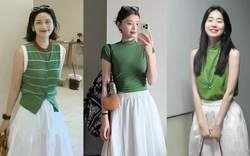 Theo đuổi phong cách Old Money, nhất định bạn cần sắm một chiếc váy trắng, mặc lên sang trọng và đẹp nhẹ bẫng