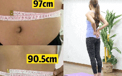 Người phụ nữ Nhật Bản giảm 7cm vòng eo sau 1 tuần tập 2 động tác này