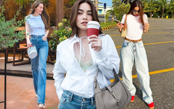 Hồ Ngọc Hà diện đồ basic đẹp muốn cào bàn phím, át hết các đàn em