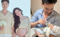 Nam thần phim VTV và vợ streamer chào đón con đầu lòng sau 6 tháng kết hôn