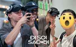 "Hoàng tử tạo hit với Justin Bieber" đổ bộ Nội Bài, bay cùng chuyến với 1 sao Việt cực đặc biệt!