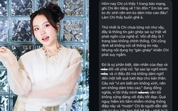 Phương Mỹ Chi lên tiếng trước phát ngôn: "Em biết em không được xinh nên em không dám trèo cao đâu"