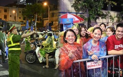Toàn cảnh Hà Nội một ngày trước tổng duyệt A80: "Khối yêu nước" không rời vị trí dù mưa gió, không khí đầy tự hào khắp phố phường