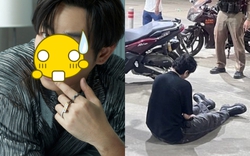 Rùng mình nam ca sĩ 8X bất ngờ bị đâm vào mặt ngay tại trạm xăng