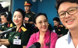 Chân dung 13 người trong tổ thuyết minh Lễ diễu...