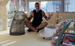 "Bố bỉm quốc dân" Huy Trần tiếp tục review đồ cho bé Gạo, nâng tổng giá trị "đầu tư ban đầu" cho bình rượu mơ lên gần 150 triệu