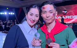 Khánh Thi bật khóc khi Phan Hiển giành huy chương thế giới đầy vẻ vang, tạo hình chiến sĩ yêu nước gây sốt MXH!