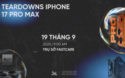 FASTCARE tiên phong “mổ bụng” iPhone 17 Pro Max ngay ngày mở bán
