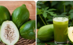 Lý do bạn nên uống nước ép đu đủ xanh trong mùa hè