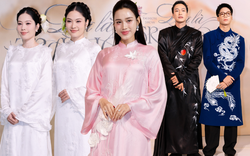 Thảm đỏ đẹp nhất hôm nay: Nửa showbiz Việt diện áo dài lộng lẫy, nhiều người ở ẩn cũng xuất hiện