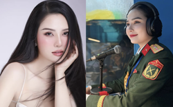 Sắc vóc không kém hoa hậu của Thiếu tá làm MC thuyết minh ở đại lễ 30/4 và 2/9