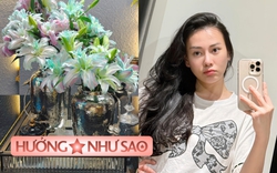 Phương Oanh dùng bình cắm hoa chuẩn "hào môn", càng soi càng đẹp tới từng chi tiết