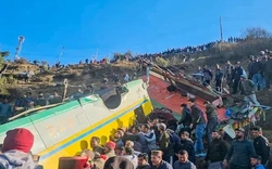 Xe khách rơi xuống vực ở Ấn Độ, 14 người thiệt mạng