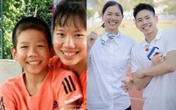 Hot rần rần ảnh chị em Ánh Viên - Quang Thuấn ngày ấy - bây giờ