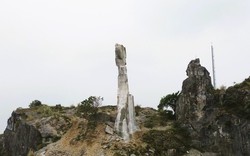 Diện mạo Hòn Vọng Phu sau khi được đầu tư 17 tỉ đồng chống đổ sập