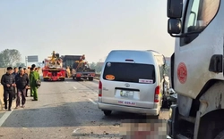 Tai nạn liên hoàn trên cao tốc qua Thanh Hóa làm 4 người chết: Các nạn nhân là anh em, họ hàng