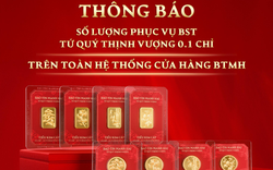 Bảo Tín Mạnh Hải thông báo về sản phẩm vàng 0,1 chỉ: Thay đổi từ ngày mai (16/1), khách hàng lưu ý!