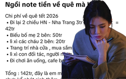 Xem các gia đình dự trù tiêu Tết mà "toát mồ hôi", có nhà mới tạm tính đã lên đến 142 triệu, thấy mà đau tim dùm