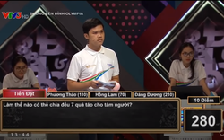 Câu hỏi Olympia "gây lú" từng khiến tất cả thí sinh bó tay