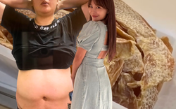 Nữ diễn viên đang từ 105kg giảm xuống chỉ còn 55kg: Nhìn món khô gà tự làm là hiểu vấn đề
