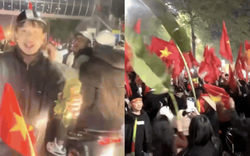 Chàng trai mang bánh chưng "đi bão" mừng U23 Việt Nam vào bán kết U23 châu Á, nổi khắp MXH vì hành động đáng yêu