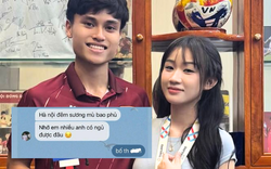 Lộ tin nhắn đầu tiên "người hùng" U23 Việt Nam "thả thính" bạn gái TikToker 3,7 triệu follow, phản ứng đàng gái mới gây sốc!