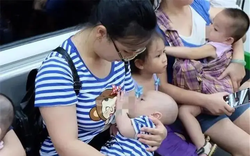 Một khoảnh khắc trên tàu điện ngầm gây bàn tán