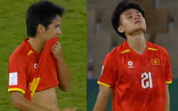 Dàn tuyển thủ U23 Việt Nam thất thần, buồn bã khi thua đau U23 Trung Quốc
