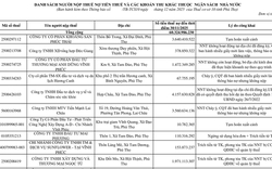 Phong tỏa tài khoản, tạm hoãn xuất cảnh nhiều doanh nghiệp nợ thuế ở Phú Thọ, trường hợp cao nhất lên tới gần 6 tỷ đồng