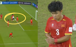 Cận cảnh pha đánh nguội của Lý Đức khiến anh phải nhận thẻ đỏ, U23 Việt Nam mất người, cầu thủ trẻ nhìn mà tránh!