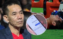 Xúc động tin nhắn của bố Hiểu Minh gửi con trai chấn thương: "Con có bị nặng không con"