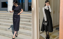 5 mẫu váy liền tôn dáng hiệu quả nhất, xứng đáng sắm diện Tết