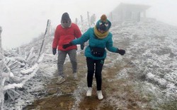 Tin không khí lạnh mới nhất: Mẫu Sơn rét hại, nhiệt độ giảm xuống 0,3°C