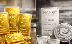 Giá vàng, bạc tăng rất mạnh