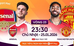 Link xem trực tiếp trận MU - Arsenal tối nay