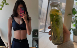 "Nữ hoàng legging" Hàn Quốc duy trì eo thon bụng phẳng bằng 1 loại nước