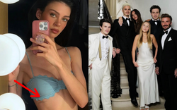 Con dâu Beckham xăm mình "chỗ hiểm" để nói yêu bố mẹ, chuyện gì ngang trái vậy?