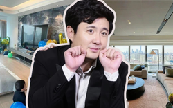 Hé lộ tổ ấm 370m2 của "vua hài" Thẩm Đằng: Phòng ngủ view vòng cung đẹp như mơ, nhưng chi tiết "bừa bộn" ở phòng khách mới tiết lộ con người thật của gia chủ