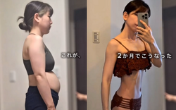 Mẹ 2 con giảm 7,5kg trong 2 tháng, thải sạch mỡ bụng bằng cách tập nằm