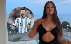 Cô gái sexy gây bão mạng khi xuất hiện trong video của Messi là ai?