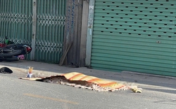 Xe container cán tử vong người phụ nữ ở TPHCM, tài xế chạy thêm một đoạn mới dừng