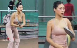 Sau Hiền Hồ lại đến Louis Phạm chơi pickleball lúc 12h đêm, sắc vóng nóng bỏng chiếm trọn "spotlight"