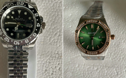 Phát hiện lô đồng hồ "nhái" thương hiệu Patek Philippe, Rolex, Hublot