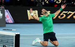 Djokovic đánh bại Sinner sau 4 giờ 9 phút nghẹt thở để thẳng tiến chung kết Australian Open