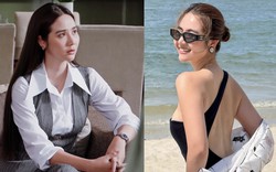 Vẻ gợi cảm ngoài đời của "nữ tổng tài" đang gây sốt trên phim giờ vàng VTV