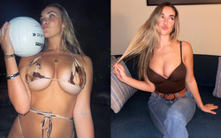 Ngôi sao bóng chuyền gợi cảm nhất thế giới tung ảnh khoe vòng một sexy hết nấc đón năm mới