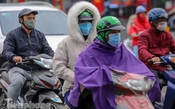 Không khí lạnh tăng cường, miền Bắc mưa rải rác