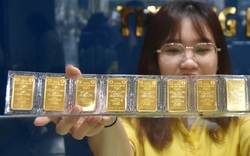 Sáng 5-1, giá vàng miếng SJC, vàng nhẫn bật mạnh