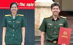 Ánh Viên 27 tuổi thăng hàm trung tá, em trai 19 tuổi trung uý quân nhân chuyên nghiệp: Nhà này đỉnh quá!