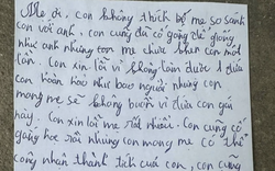 Bức thư con gửi bố mẹ khiến nhiều người rơi nước mắt: Con chỉ muốn bố một lần ôm con, nói yêu con nhưng...